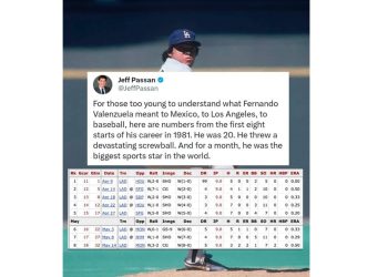 El Gran Fernando Valenzuela deja un récord casi imposible de superar