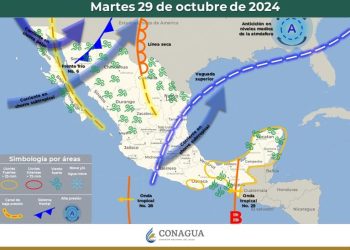 Ingresa hoy el frente frío No.6 y del domingo al martes se esperan lluvias en #Sonora