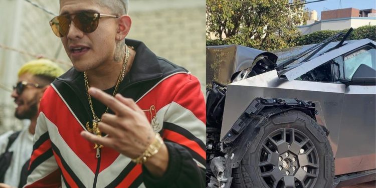¿Quién es ‘El Jhay Pa’, cantante que habría chocado Cybertruck en Cdmx?