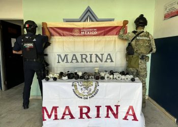 *DESMANTELA SSPM Y MARINA 22 CÁMARAS DE VIDEOVIGILANCIA ILEGAL EN CAJEME*