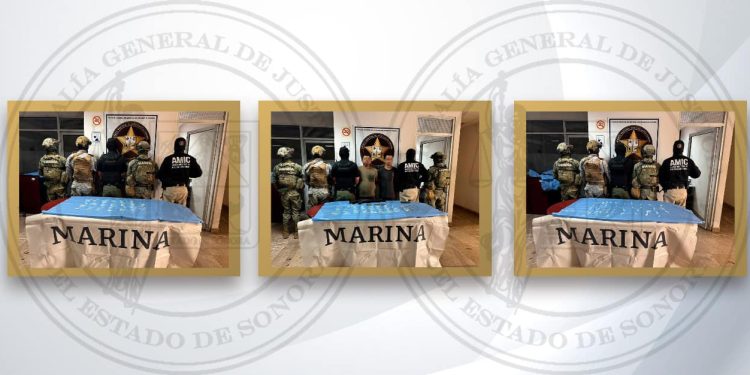 Fuerza de Tarea Interinstitucional (FTI) captura a dos individuos, asegura armas y narcóticos en cateos en Ciudad Obregón