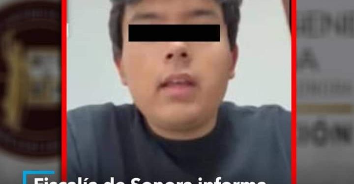 Fiscalía de Sonora detiene a Jonathan Isael I. A. Y a otra persona acusados de secuestro agravado