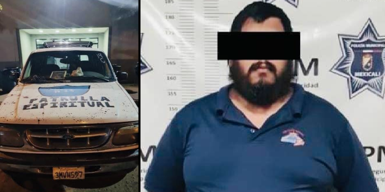 ¡Lucas14!. Clonan camioneta de la “patrulla espiritual” para vender cerveza en Mexicali