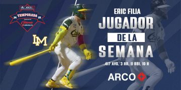 Eric Filia fue el mejor Jugador de la Semana 4 en la LAMP