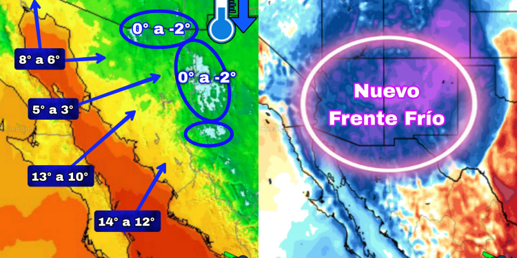 SEMANA DE FRENTES FRIOS EN SONORA
