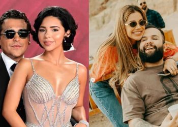 Ángela Aguilar y Christian Nodal le mandan flores a la novia de Carin León