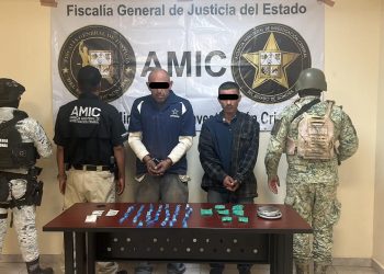 Capturan a tres sujetos y aseguran narcóticos en Operativo Conjunto en San Luis Río Colorado