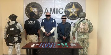 Capturan a tres sujetos y aseguran narcóticos en Operativo Conjunto en San Luis Río Colorado