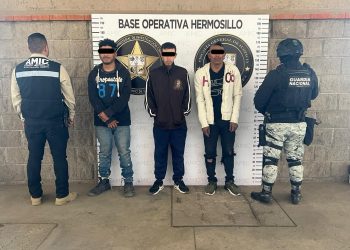 Aseguran en cateos a cinco personas con droga en Hermosillo