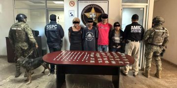 Fuerza de Tarea Interinstitucional (FTI) captura a cuatro personas y asegura droga en cateos