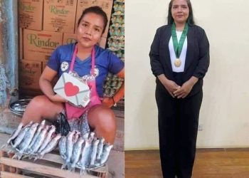 JOVEN SE GRADUÓ DE ABOGADA TRAS PAGAR ESTUDIOS VENDIENDO PESCADO 