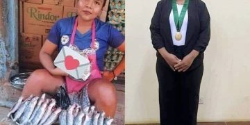 JOVEN SE GRADUÓ DE ABOGADA TRAS PAGAR ESTUDIOS VENDIENDO PESCADO 