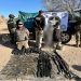 Operativo conjunto AMIC y DEFENSA detiene a tres sujetos armados, asegura vehículo y equipo táctico en Caborca