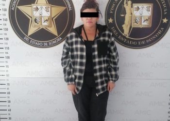 Detienen a mujer en posesión de droga en Hermosillo