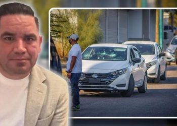 Llegan Guaymas restos de agente de la SSPC asesinado en Culiacán