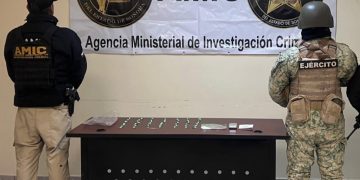 Operativo Conjunto aseguran narcótico en San Luis Río Colorado