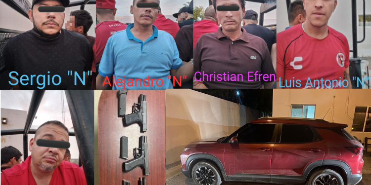 Desarticula Policía de Hermosillo a grupo delincuencial 