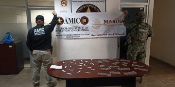 Cateo positivo resulta en aseguramiento de droga y otros indicios