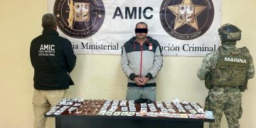 Operativo conjunto AMIC y SEMAR logra cateo positivo en San Luis Río Colorado