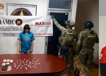 Fuerza de Tarea Interinstitucional (FTI) detiene a dos jovenes mujeres y asegura droga en cateos