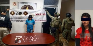 Fuerza de Tarea Interinstitucional (FTI) detiene a dos jovenes mujeres y asegura droga en cateos