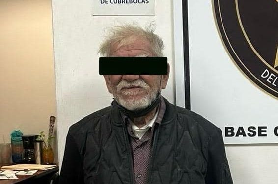Detienen a abuelito por violar a su nieta y amenazarla para que no diga nada en Cajeme
