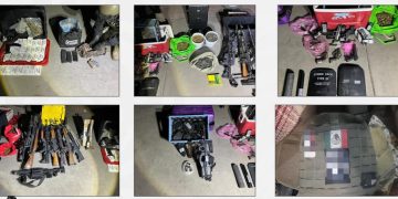 Lanzallamas, granadas y más de 8 mil cartuchos: Así es el arsenal hallado en Navojoa, Sonora