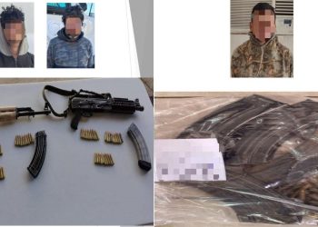 Detienen a tres y aseguran armas largas y cartuchos en operativos en el Norte de Sonora