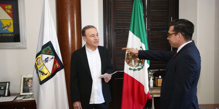 CONTINUA EL NEPOTISMO EN LA 4T: GOBERNADOR DE SONORA DESIGNA A HIJO DE GUADALUPE TADDEI CONSEJERO JURÍDICO EN SONORA