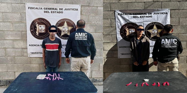 Detienen a dos hombres en Hermosillo en posesión de droga