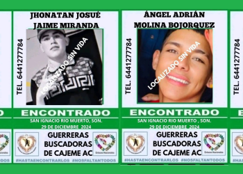 Identifican a jóvenes víctimas de la masacre en San Ignacio Río Muerto