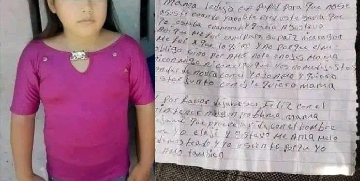 #Viral | “Me fui por amor” niña de 11 años huye con supuesto “novio” de 35 ¡deja una carta a su madre explicando todo!