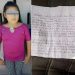 #Viral | “Me fui por amor” niña de 11 años huye con supuesto “novio” de 35 ¡deja una carta a su madre explicando todo!