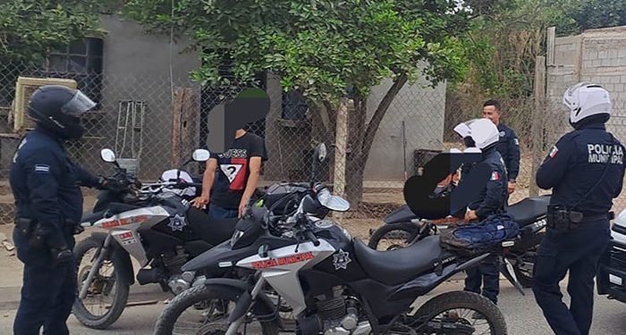 Atrapa Policía Preventiva a motociclistas armados