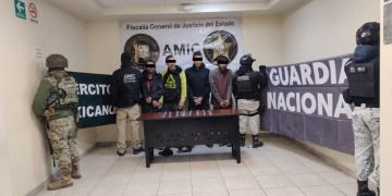 Cateos en San Luis Río Colorado resultan en cinco detenidos y aseguramiento de drogas