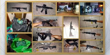 Aseguran armas, droga y vehículos en dos cateos realizados en el norte de Sonora