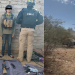 Detienen a dos sicarios que operan bajo las ordenes del Delta 5, en Trincheras, aseguran dos cuernos de chivo, dos Barrett, cargadores, equipo táctico y un vehiculo robado