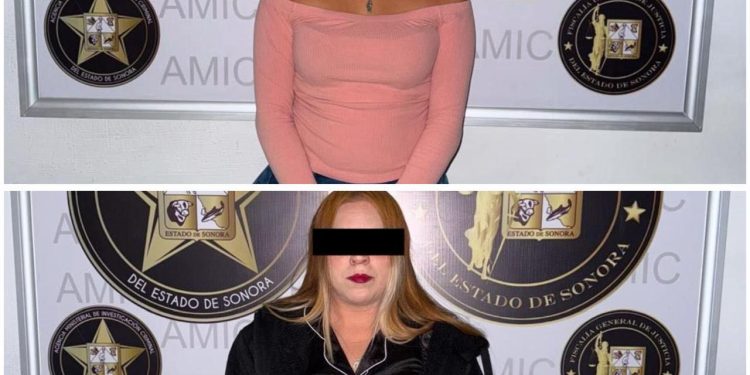 Cumplen orden de aprehensión contra dos mujeres por violencia familiar, allanamiento de morada y daños en Puerto Peñasco