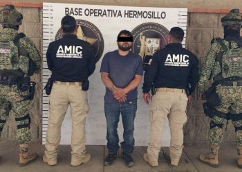 DETIENEN A SICARIO CON VARIAS CARPETAS DE INVESTIGACIÓN POR HOMICIDIOS EN HERMOSILLO