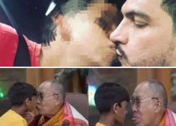 DIRIGENTE ESTATAL DEL PARTIDO CHIAPAS UNIDO ES EXHIBIDO BESANDO A MENOR EN LA BOCA