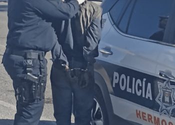JOVENCITO DE 14 AÑOS ES DETENIDO POR POSESIÓN DE DROGA E INVESTIGADO POR VARIOS ROBOS EN HERMOSILLO
