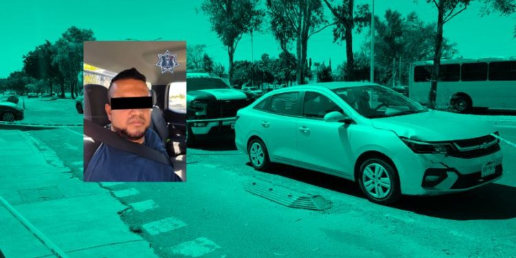 Mujer se arroja de automóvil en movimiento tras ser baleada por su expareja en Jalisco, él escapa con su hijo a bordo