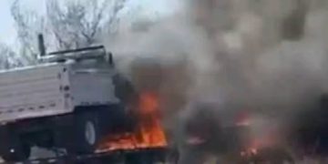 ¡Se calienta la carretera!, Generadores de violencia queman tráilers y maquinaria en tramo carretero Caborca- Sonoyta