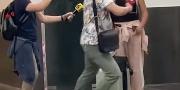 Reporteros estaban en plena entrevista con Wendy Guevara cuando, al ver llegar a una figura más famosa, ¡la dejaron hablando sola!