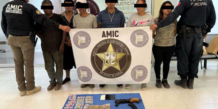 Vinculan a proceso a seis personas por narcomenudeo y asociación delictuosa en Caborca