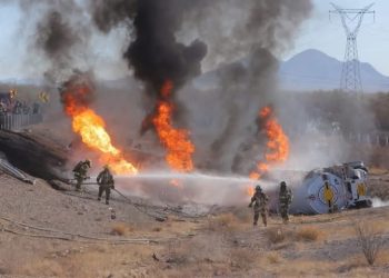 Trágico accidente en libramiento Guaymas-Hermosillo: muere conductor de pipa