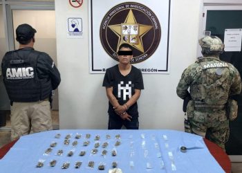 Operativo conjunto de AMIC y SEMAR logra captura de objetivo criminal en Ciudad Obregón