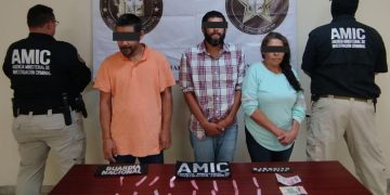 Cateo en San Luis Río Colorado deja tres detenidos y aseguramiento de droga