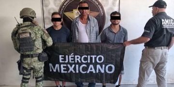 Operativo conjunto AMIC-DEFENSA rescata a dos personas y captura a tres sujetos; FGJES formula imputación para ellos