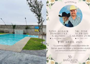 Tragedia en Camargo Chihuahua, muere niño ahogado en fiesta y su abuelo se quita la vida minutos después